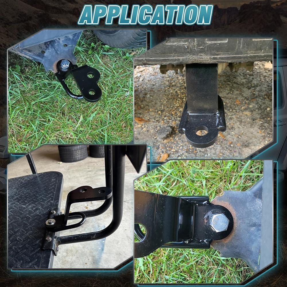 Three-Way Receiver Hitch Lawn Mover Hitch Attachments Fit for ATV/UTV