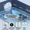 USB-зарядка Маленький USB-вентилятор Вставляемый в USB Бесшумный USB-вентилятор для охлаждения Настольный электрический вентилятор Настольный офисный