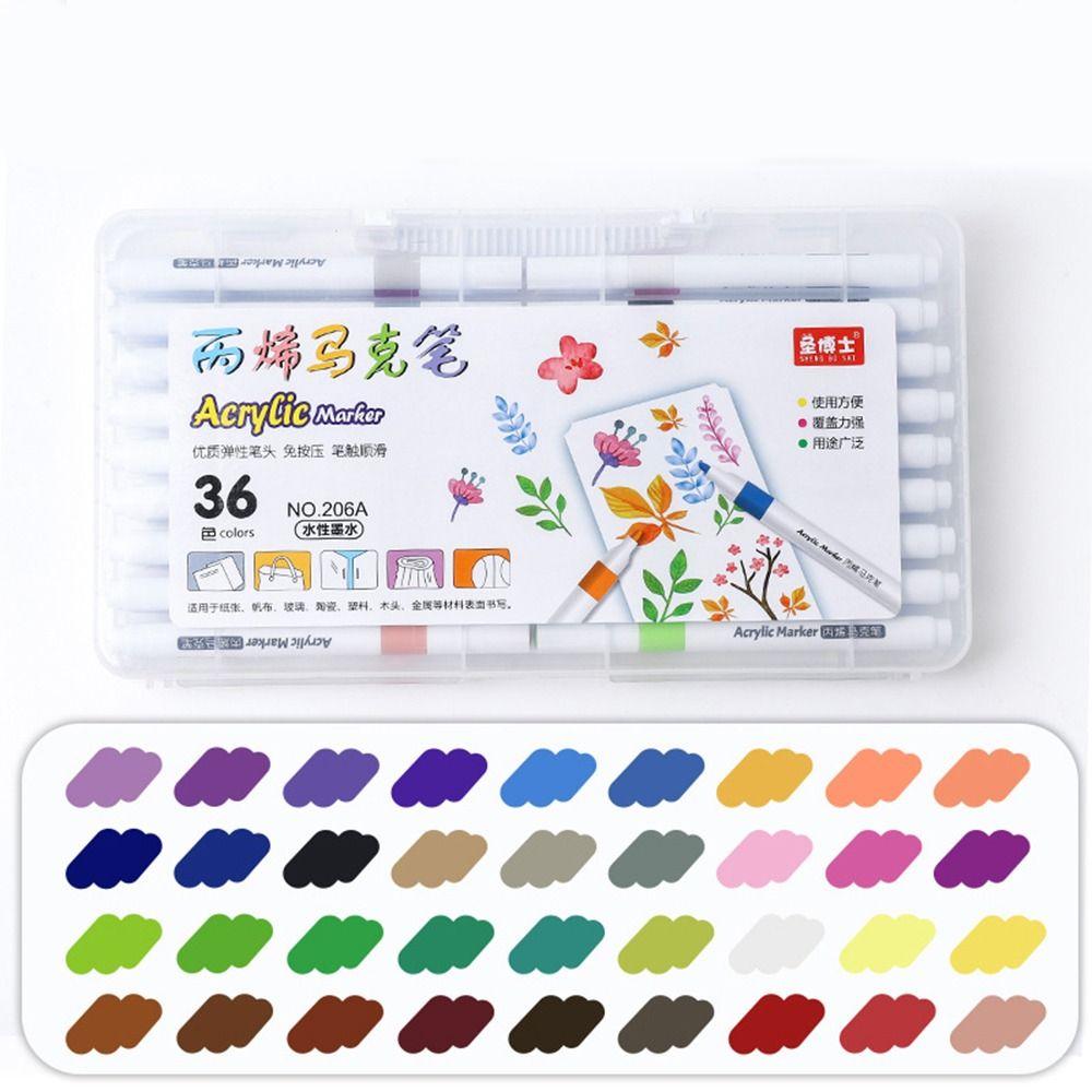 Рисование, художественная живопись, маркеры, ручки, водонепроницаемые многоцветные маркеры, набор ручек-кистей, товары для рукоделия