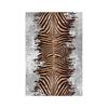 EPeddler Home Modern Zebra Pattern Digital Printing Washable Non-Slip Leather Base New Generation Living Room, Bedroom, Hallway Carpet
