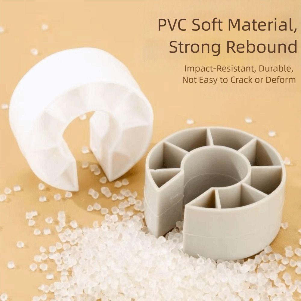 Noise Reduction Door Stopper Soft PVC Anti Slam Guard Safety Guard Safety Wedge  Bathroom