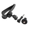 Car Sun Visor Video Holder 14in Screw Adapter 360 Deg Rotation Quick Clip for Insta360 Action