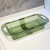 Telescopic Kitchen Sink Drain Basket Large Capacity Adjustable Strainer Sink Fruits Vegetables Washing Basket Dish Drying Rack