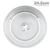 Replacement Turntable Plate 24.5cm Microwave Plate Cover New Microwave Glass Plate