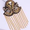 Brooch Shoulder Board Rhinestone Shoulder Flash Jewelry Fringe Shoulder Mark  Party