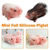 Lovely Silicone Realistic Piglet Animal Soft Reborn Landscape Gift Photography For Birthday Pro K9A4