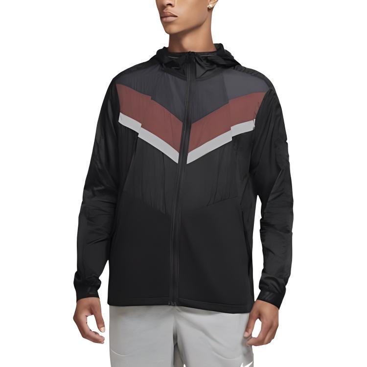 Nike Windrunner Wild Run Running Jacket Black Men's CU5739-010