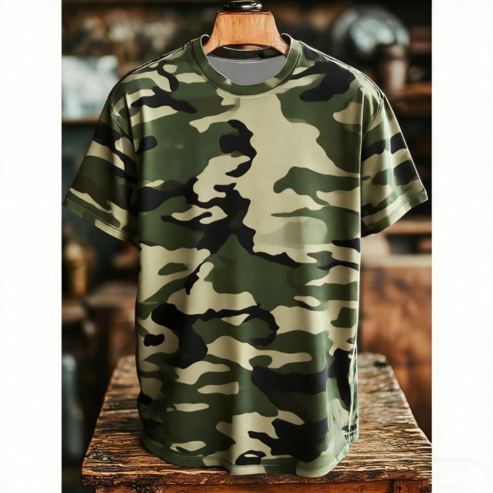 Europe and America Vintage Men's T-Shirts Fashion Street Short Sleeve Tee Shirts Loose Outdoor Casual Clothing T-shirt Women Tees Tops