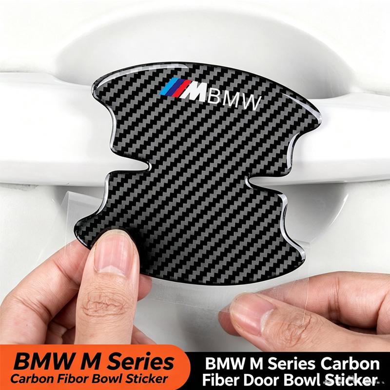 BMW Door Handle & Mirror Bowl Protective Sticker Reflective Anti-Scratch Decals Fit X1 X3 X4 X5 X6 7 Series F15 F16 G30 G11 F48 23EG