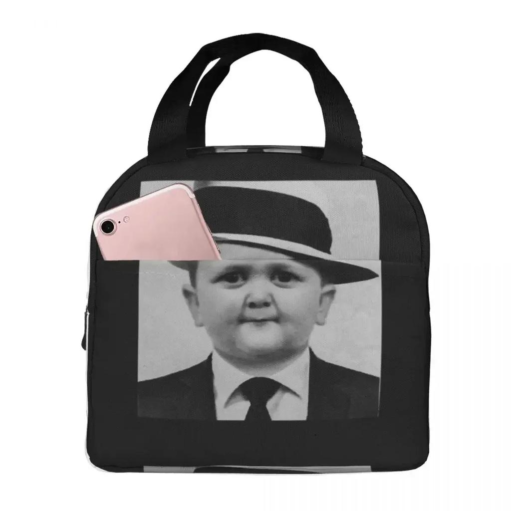 Funny Hasbulla Magomedov Hasbullah Smile Classic Insulated Lunch Bag for Women Kids Portable Food Boxes Thermal Lunch Box Tote