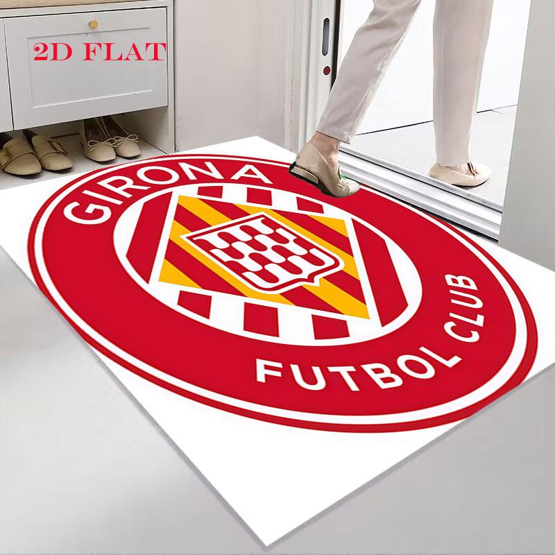 Ковер Girona FC для гостиной, спальни, дома, украшение дивана, нескользящий коврик для игр детей