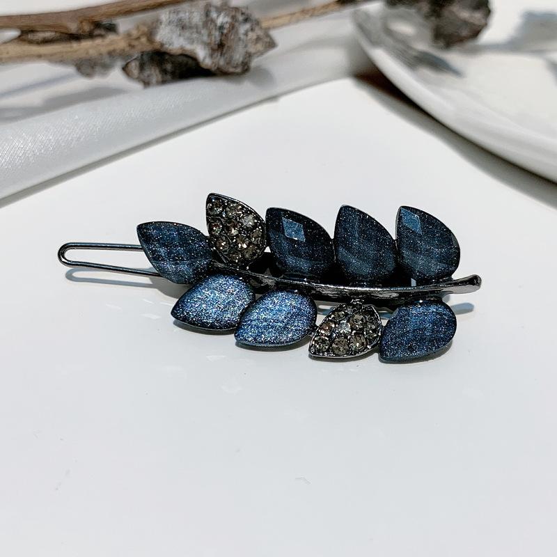 Delicate Vintage Hair Clip Back Head Ponytail Frog Clip Simple Fringe Side Clip Clip Girls Hair Accessories