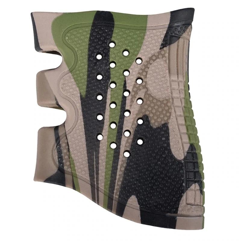 Резиновые нескользящие резиновые рукоятки для пистолета на открытом воздухе, нескользящие револьверные пистолеты, пейнтбольные пневматические винтовки, аксессуары для кемпинга