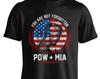 Военная футболка POW/MIA «Вас не забыли»
