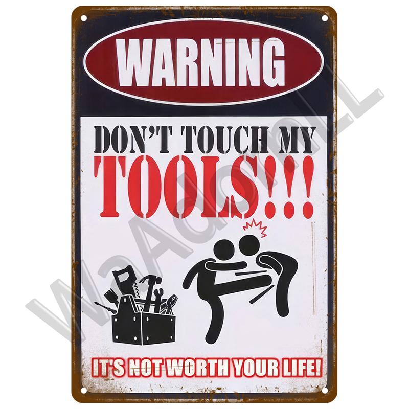 Винтажный жестяной знак, металлический плакат для гаража, мастерской, автозапчасти, ретро-автозапчасти, металлический знак, декоративная пластина для дома