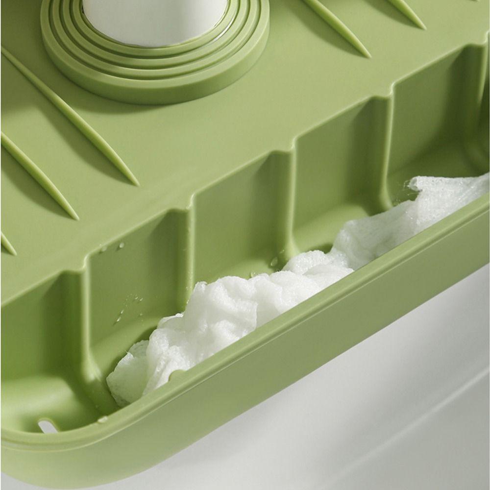 Силиконовый коврик для кухонного смесителя, брызгозащитный держатель для губки для раковины, новый лоток для сбора воды со смесителя, ванная комната