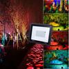 RGB Светодиодный Прожектор Отражатель Наружное Освещение 220В 50Вт 100Вт IP66 Водонепроницаемый Прожектор Ландшафтные Садовые Фонтанные Декоративные Светильники