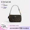 Женская сумка через плечо COACH NOLITA с винтажным Signature принтом