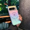 Подходит для чехла для мобильного телефона Google Google 9Pro/10proXL Терминатор Pixel9A блестящий магнитный прозрачный чехол