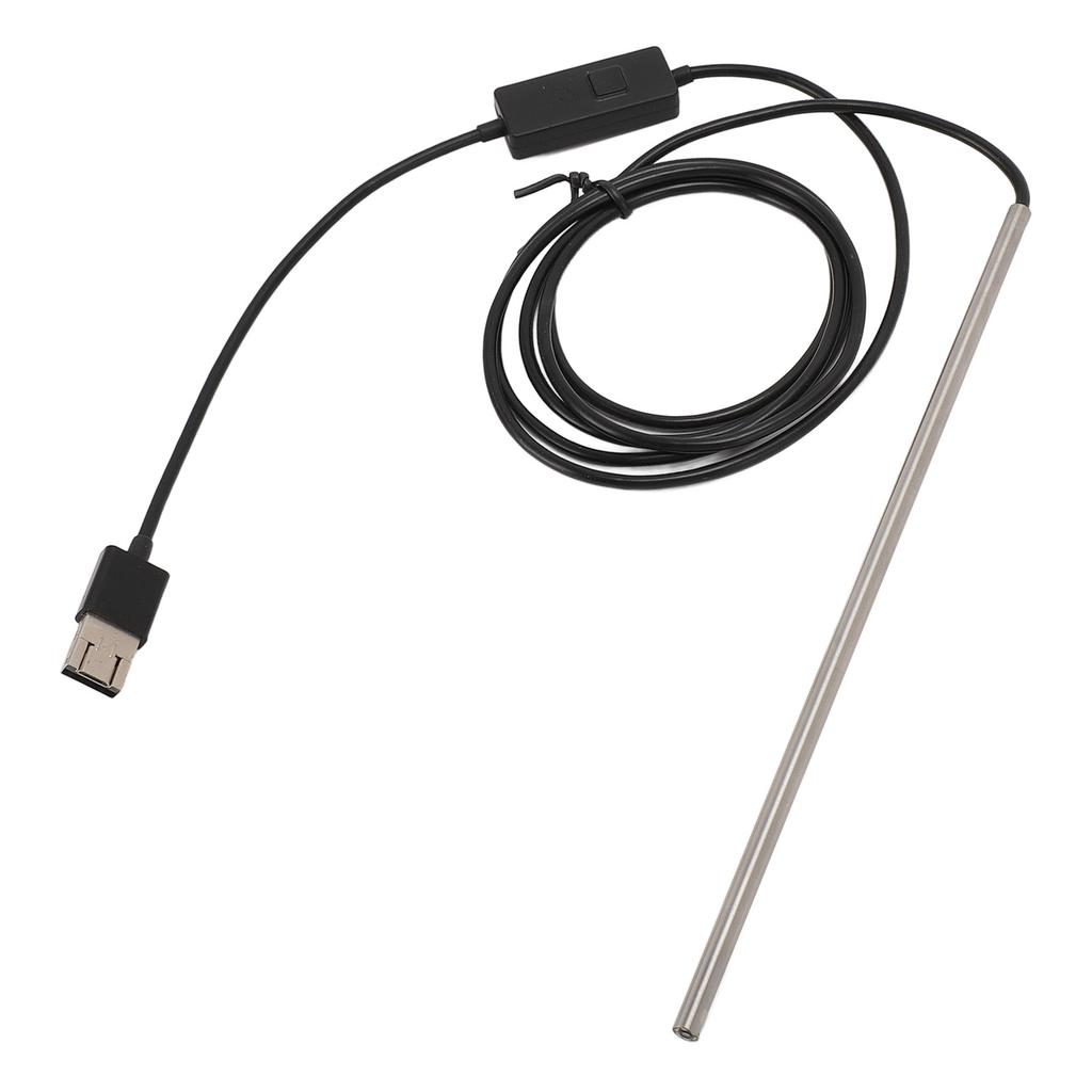 Industrial Borescope IP67 Waterproof 720P 3 in 1 USB Type C USB Endoscope with 6 LEDs for Phone Tablet 4.9ft
