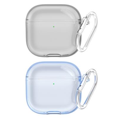 Прозрачный чехол для наушников AirPods 4 (2024) Чехол для зарядки TPU Прозрачный защитный чехол Чехол для беспроводных наушников