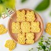 Мультяшные Животные Формочка для Печенья Животные Джунглей Милый Тигр Лев Кошка Собака Медведь Слон Штамп для Печенья Инструменты для Тиснения Украшение Торта