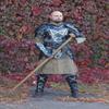 Dwarf Dwarveni Blackened Steel Knight Armor Suit Full Body Armor With Cuirass, Pauldrons, Helmet, Chest or Tassets Halloween Costume