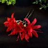 Simple Large Flower Hair Stick Fairy Simulation Flower Hanfu Hair Stick Bohemian Bohemian Style Simulation Flower Hairpins Beach