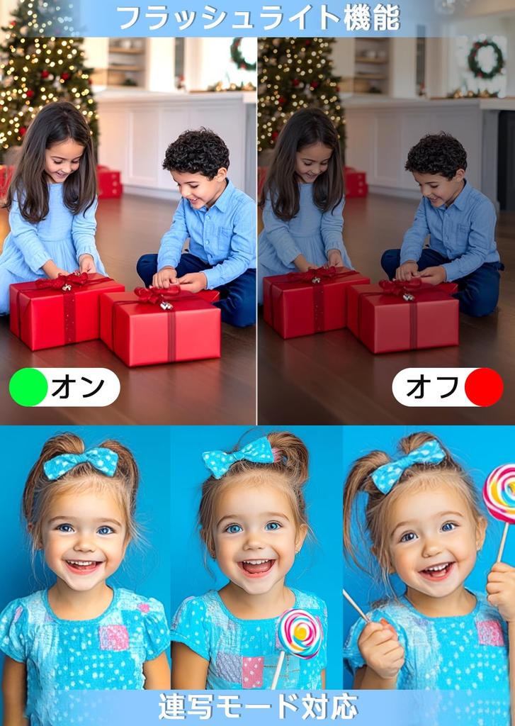 Цифровая камера 4K 64 мегапикселя 30 кадров в секунду Цифровая камера с 64 ГБ TF-картой Функция селфи 18-кратный цифровой зум 2,8-дюймовый IPS-экран AF Автофокус Перезаряжаемый