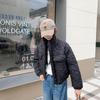 Light and thin rhombus cotton clothes women's winter new thickened loose and versatile small short jacket baseball clothes