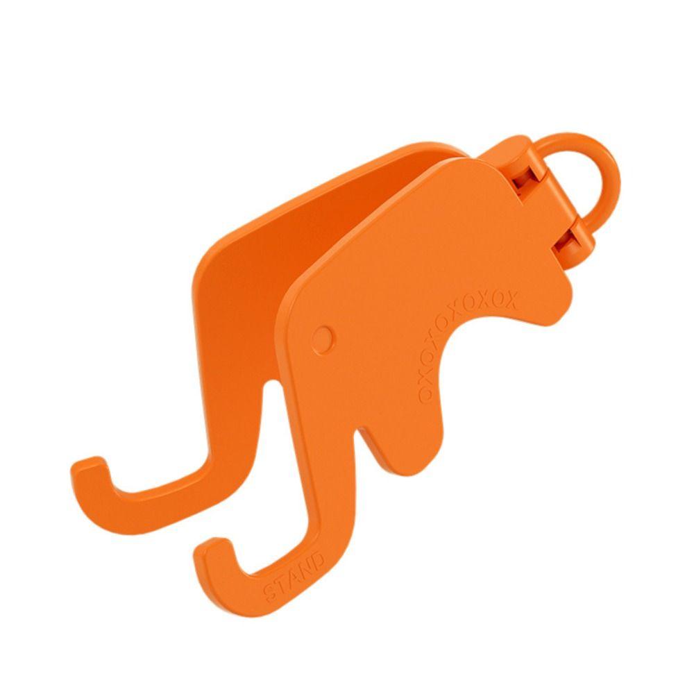 Креативный портативный держатель для телефона Мультяшный слон Настольный складной Ленивый мини-фиксированный держатель Держатель для телефона для студента