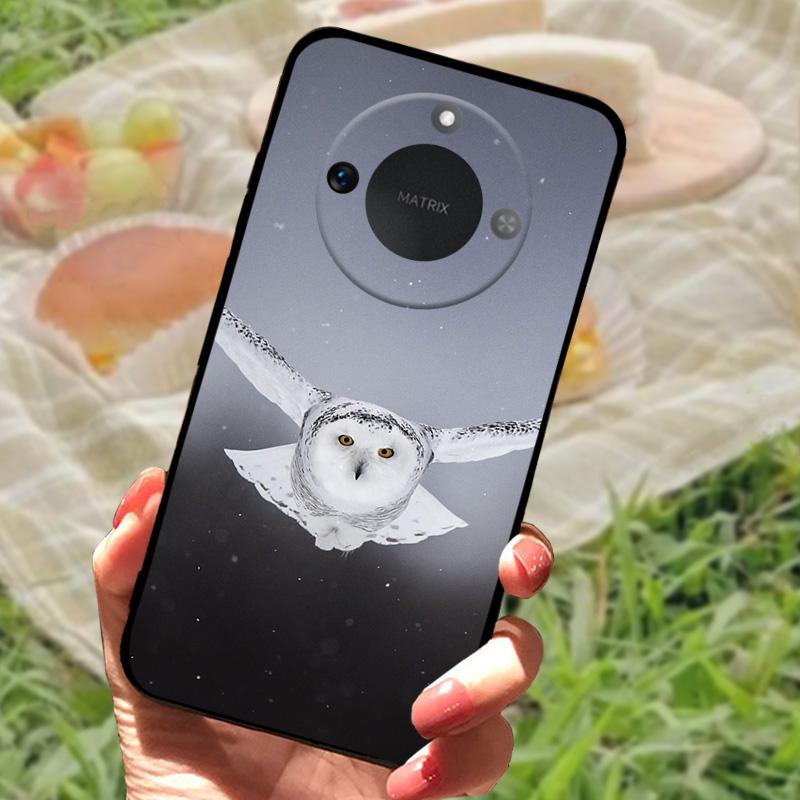 Чехол для Honor X9C Smart 5G, противоударный, силиконовый, мягкий ТПУ, бампер для телефона, чехол-накладка для Huawei Honor X9C 5G, мультяшные Fundas Coque