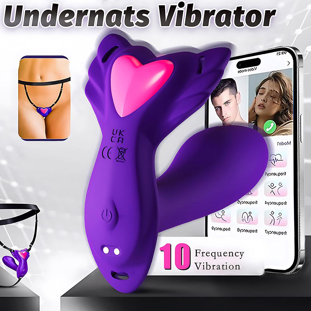 Adult Portable Wearable Vibrating Clitoral Stimulator with 9 Vibration Modes Adult Toy Mini Vibrator Female Sex Toy