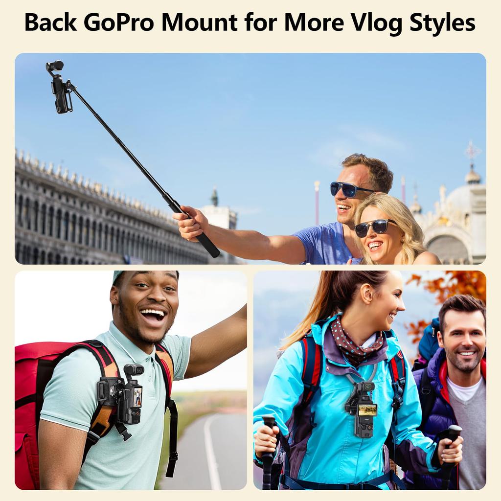 Магнитная подставка, совместимая с DJI Osmo Pocket 3, улучшенные аксессуары Pocket3, адаптер, зажим, магнит, держатель для чехла на присоске