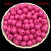 Acrylic Pine Beads 200Pcs 6 Mm Multi-color Round Beads Handmade Jewelry Making Materials Jewelry Accessories DIY Bracelet Necklace