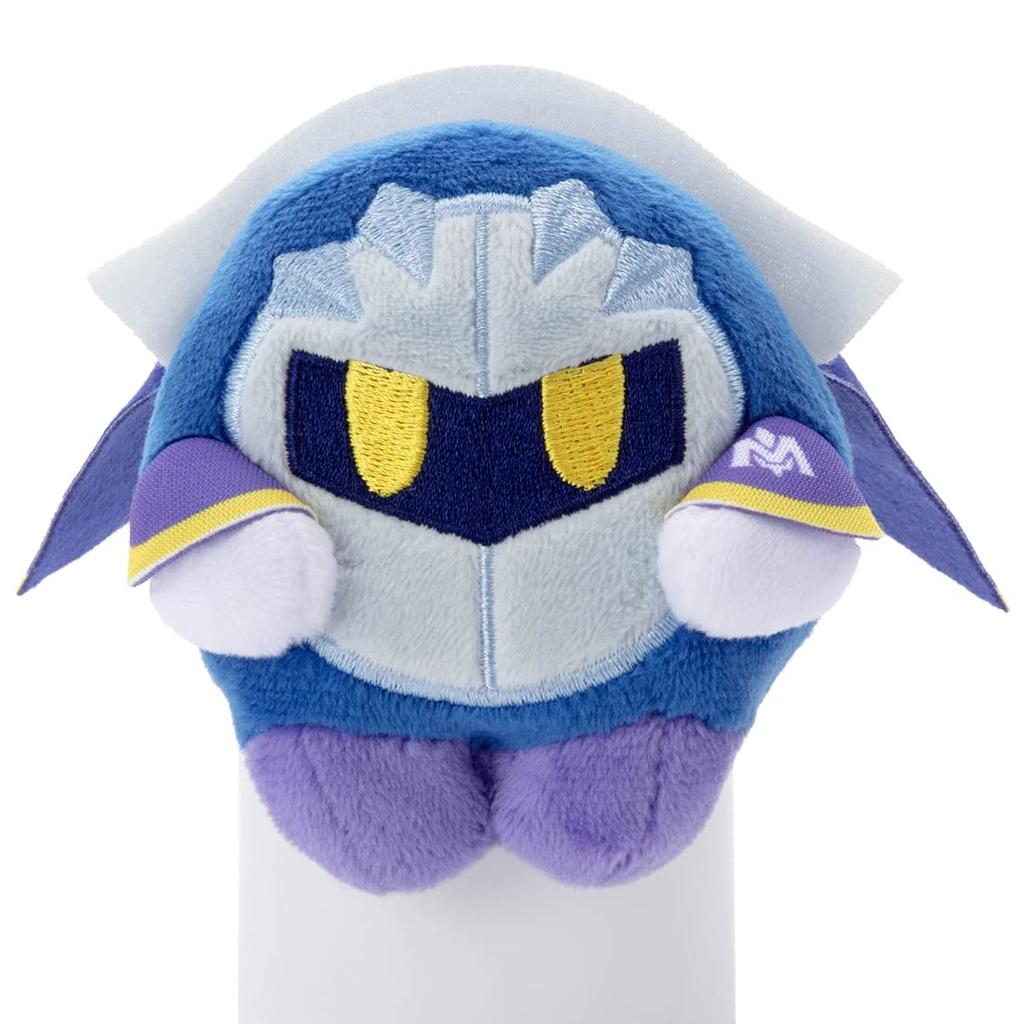 Kirby of the Stars Chokkori-san Meta Knight Plush Toy, Approximately 7cm Tall