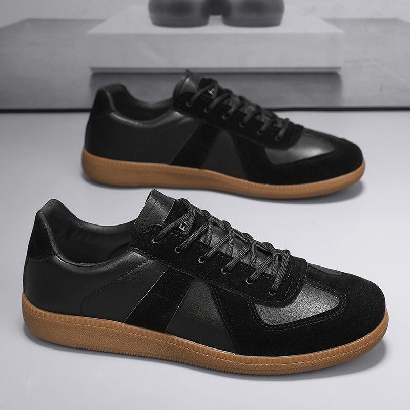 Classic Retro German Trainers Men Summer Casual Flat Sneakers White Shoes