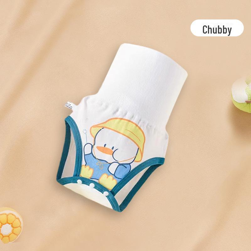 Защитные штаны для живота с высокой талией для младенцев - теплая, устойчивая к холоду детская одежда