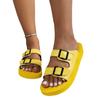 Fashion Fashion Buckle Thick Platform Slippers Women Home Soft Sole Slides Sandals Woman 2024 Summer Non Slip Beach Flip Flops Zapatos