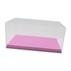 1:43 Clear Acrylic Toy Car Display Case Collectibles Storage Box for Statues Toys