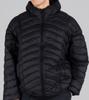 Button Seoul [Duck Down 80/20] Oversized Lightweight Duck Down Padded Jacket (Black)