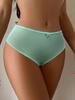 Women's Sexy Panties Custom Words Heart Pattern Comfortable Panties Low Waist Briefs