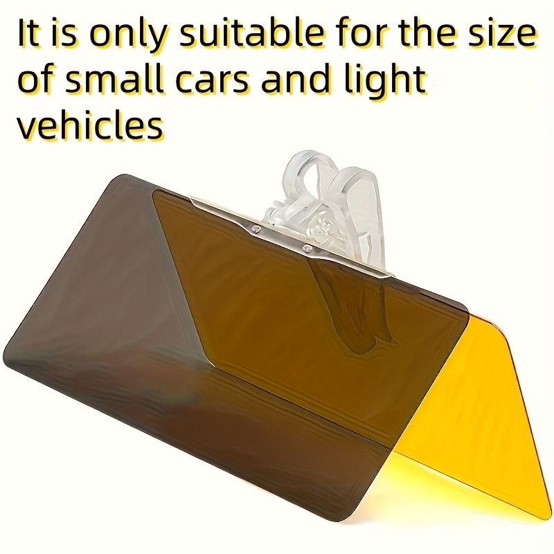 1 шт. Антибликовый солнцезащитный козырек для лобового стекла автомобиля с защитой от УФ-излучения - Поляризованный передний козырек для уменьшения бликов, снежной слепоты и блокировки УФ-излучения