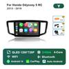 for Honda Odyssey 5 RC 2013 - 2019 Android 14 System Car Radio Multimedia Player DSP Stereo WiFi GPS Navi IPS Screen Auto Tools