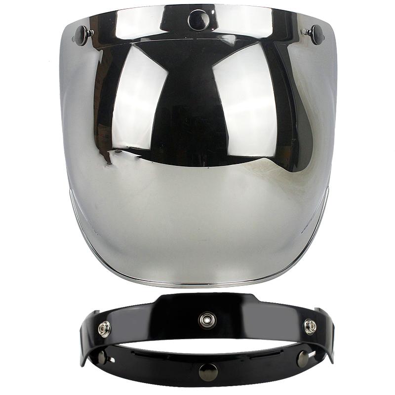 helmet bubble visor top quality open face motorcycle helmet visor 12 color available vintage helmet windshield shield