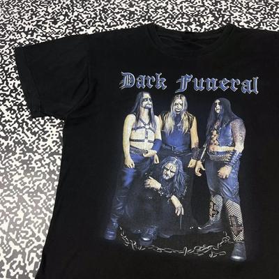 Редкая футболка группы Dark Funeral The Dawn No More Rises Черная от S до 5XL ZL205 Унисекс