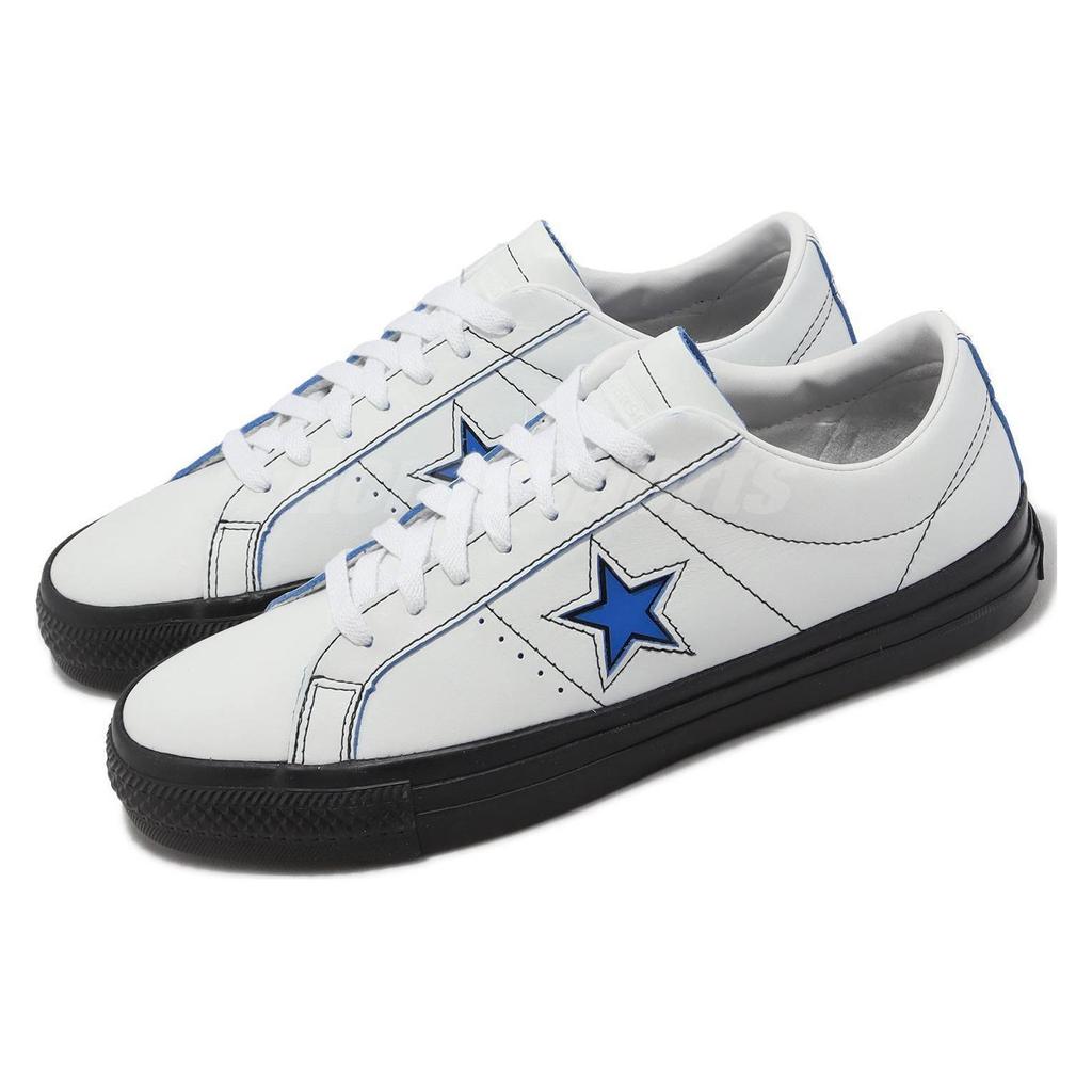 Эдди Черницки x Converse One Star Pro Low Белый Кинетический Синий Унисекс Кроссовки Черный A07308C
