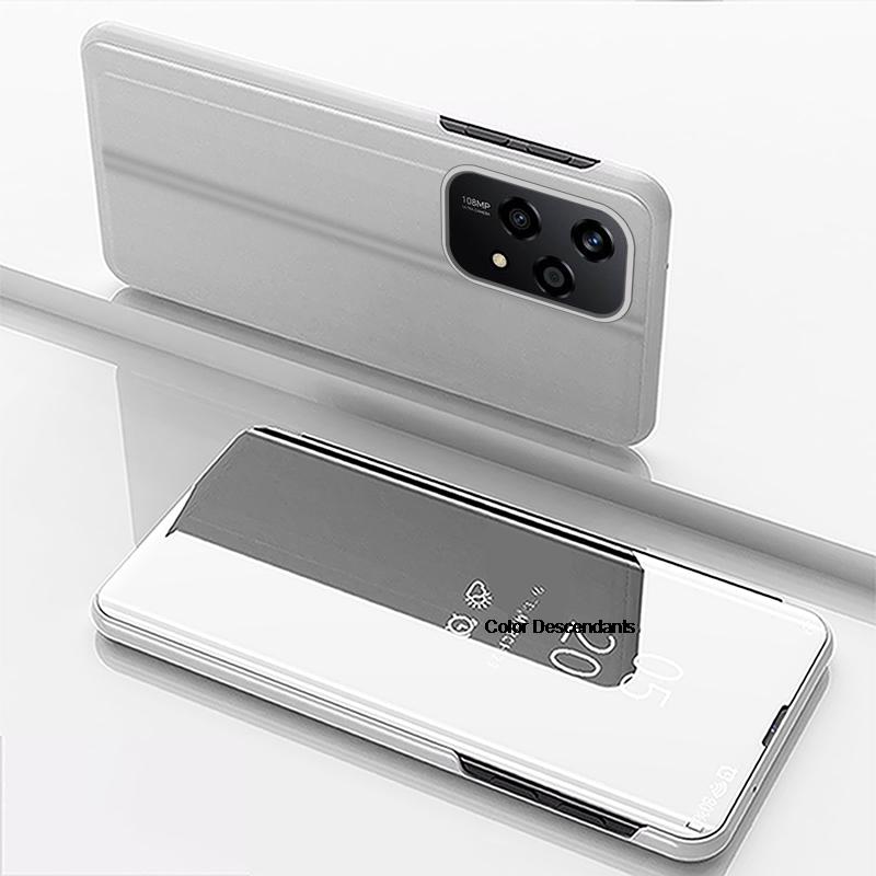 Роскошный чехол-книжка Smart Mirror View для Huawei Honor 200 Lite Чехол оригинальный на Honor200 Pro 200Lite Кожаный чехол для мобильного телефона