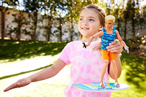 Набор для серфинга Barbie Ken / Как в фильме "Барби"! [Кукла для переодевания] [Для детей от 3 лет] [Подарок] HPT50