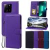 Флип-кошелек из ПУ-кожи для телефона Xiaomi 13T Pro, 13T, текстура личи, держатель для карт, подставка, ремешок на запястье, защитная крышка